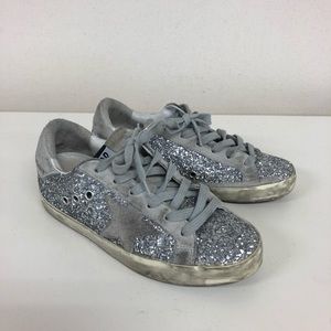 Golden Goose Superstar Glitter Sneakers